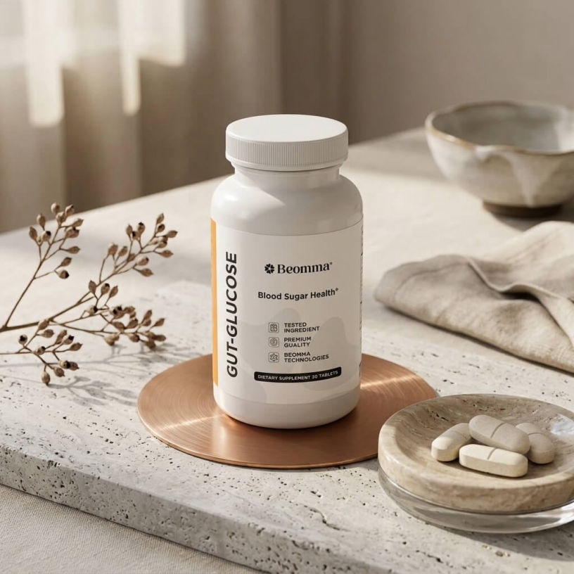 GutGlucose gut-first formula for healthy blood sugar, energy, and digestion support